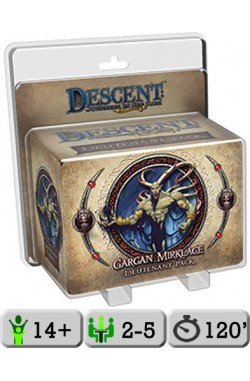 Descent: Journeys in the Dark (Second Edition) – Gargan Mirklace Lieutenant Pack